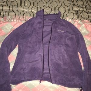 Columbia, purple jacket