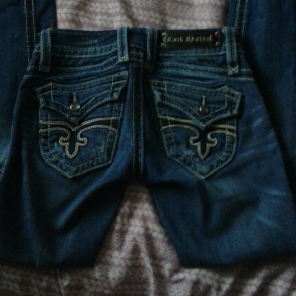 Rock revival skinny jeans