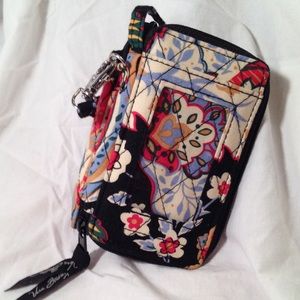 Vera Bradley carry it all wristlet