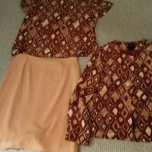 Three piece suit