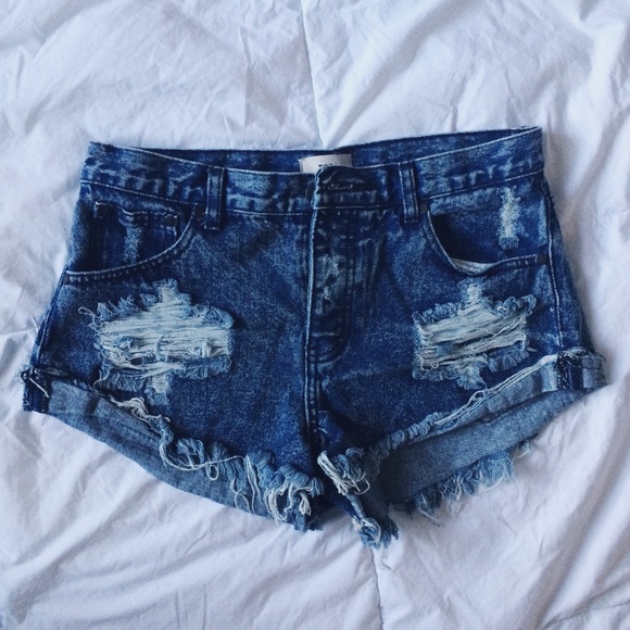 TOBI high waisted shorts