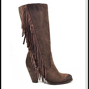Fringe Cowgirl Boots