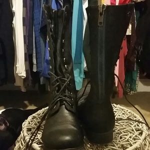 Madden girl combat boots
