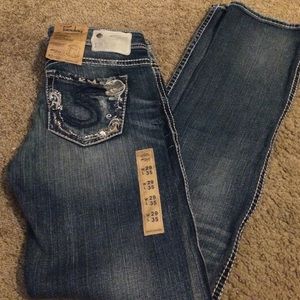 Silver jeans brand new never worn