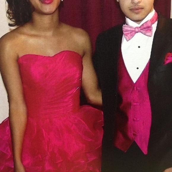 Last year's prom dress worn once. - Picture 1 of 3