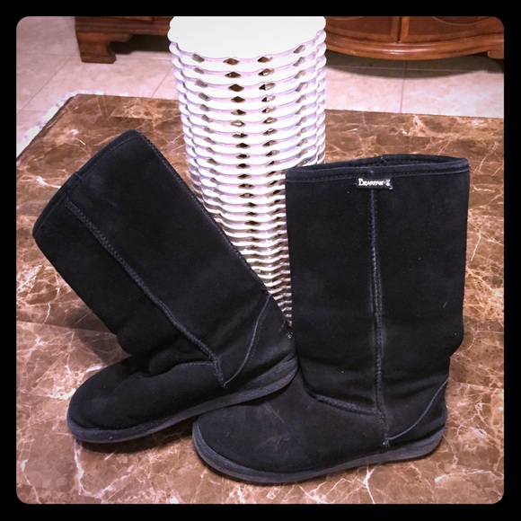 Bear paw black boots