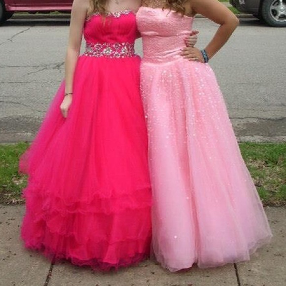 Dresses Bright Pink Prom Dress Size 24 Poshmark