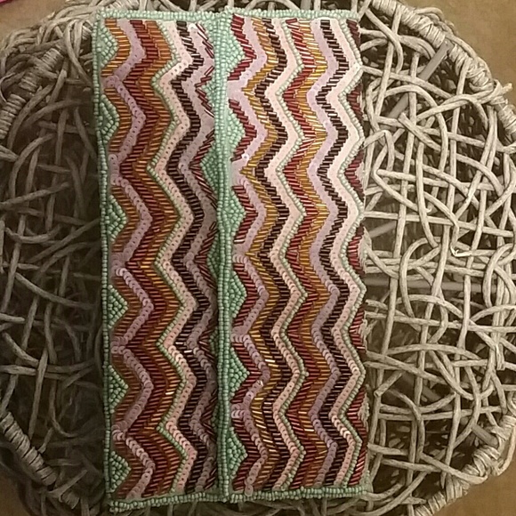 Beautiful beaded clutch