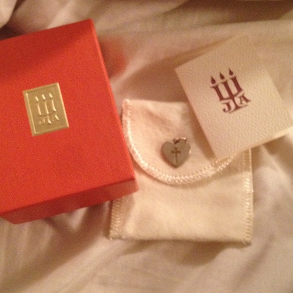 James Avery Crosslet Heart charm