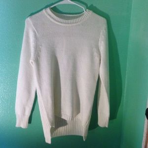 Oversized White Sweater