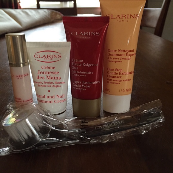 Face Products plus brush