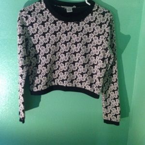 Cropped Daisy Sweater