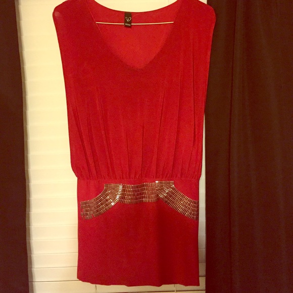 Red Dress. WORN ONCE.