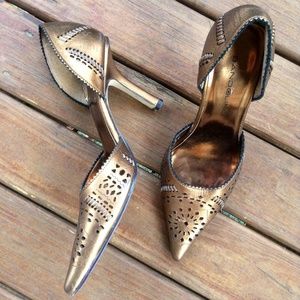 🌺Reduced🌺🎭HP🎭Bronze Bandolino heels