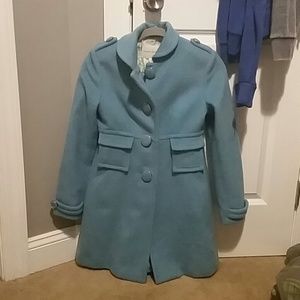 Banana republic turquoise winter coat