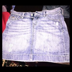 Jean skirt