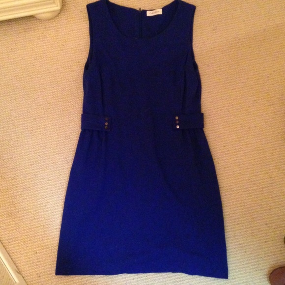 Blue dress by Calvin Klein