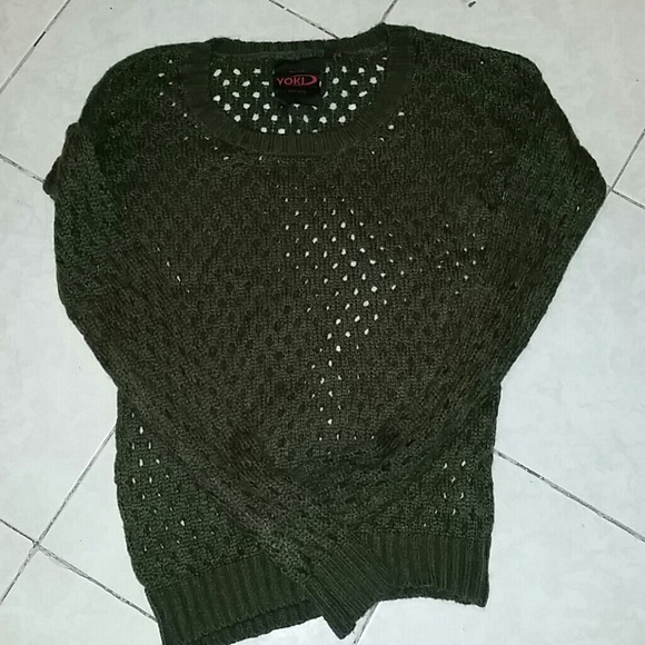Hunter Green sweater
