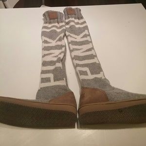 Victoria Secret Slipper boots size M 7/8