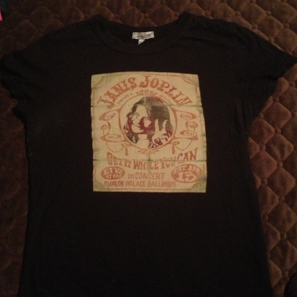 Lucky Brand Top Janis Joplin