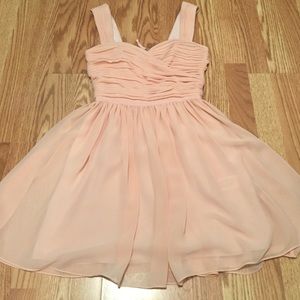 Armani Exchange Baby Doll Pink Dress