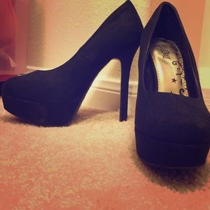 Black High Heels.