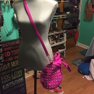Hot pink rampage satchel
