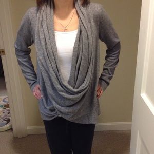Cashmere blend sweater cardigan