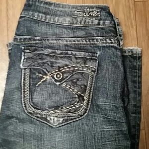 Silver jeans