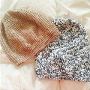 Slouchy beanies! Cute, soft, stylish.