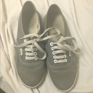 Grey vans Lo pros
