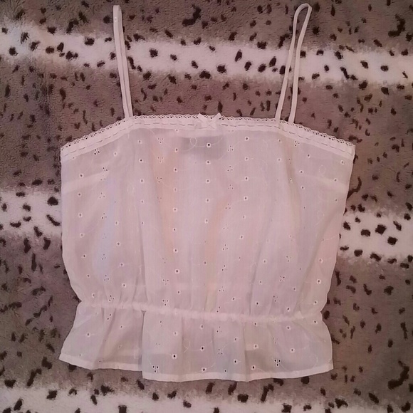 Summer ready cute white crop top