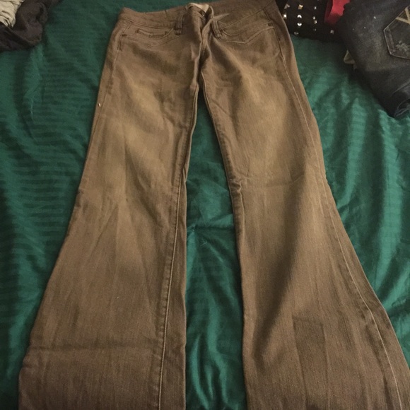 Gray jeans