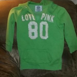 Pink pull over