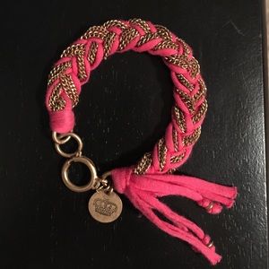 Juicy Couture Braided bracelet