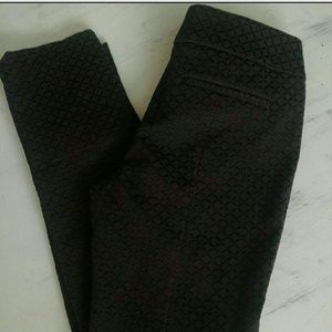 -reposh- LOFT Marisa textured black pants