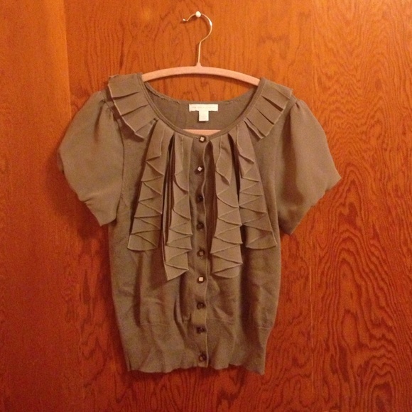 New York & Company Tops - New York & Company Ruffle Top