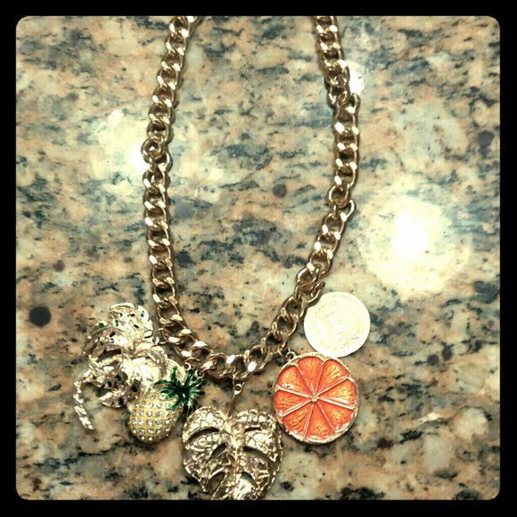 Topshop Charm Necklace