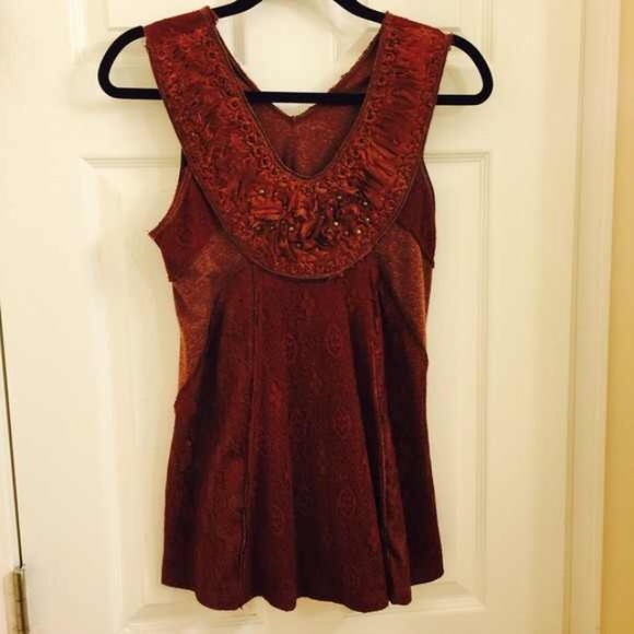 Buckle boho tank BKE