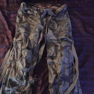 Camo Capri pants