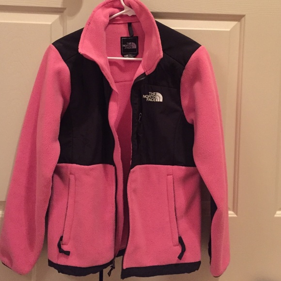 Pink North Face Fleece Jacket