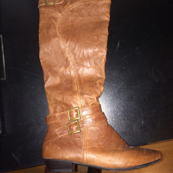Thigh high light brown(caramel) boots
