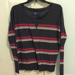 American Eagle Striped Sweater