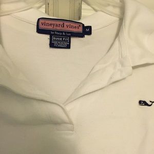 Vineyard Vines Women's White Polo
