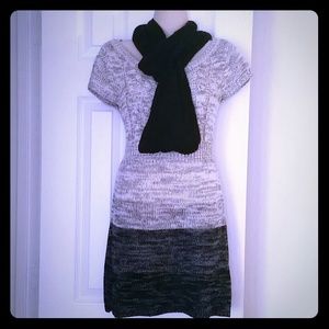 Cable Knit Sweater Dress