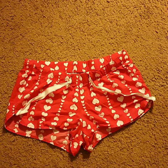 Adorable Old navy heart sleepwear shorts