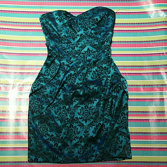 Teal dress