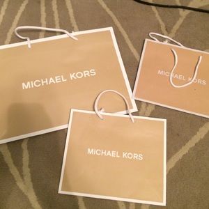Michael kors paper bags