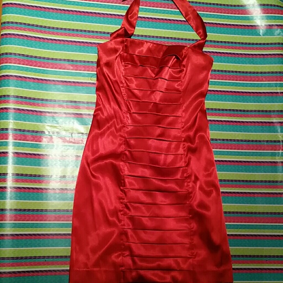 Red dress