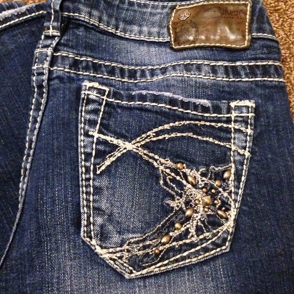 Silver jeans